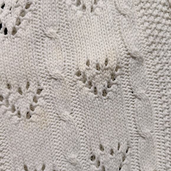90s Knit Sleeveless Cardigan Sweater - Picture 4 of 7